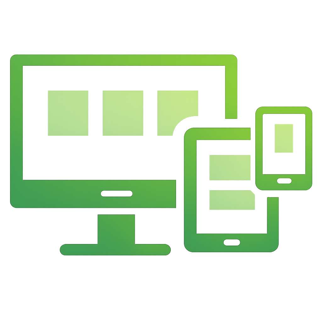 Responsive web design services by Charter Hosting for mobile-friendly websites