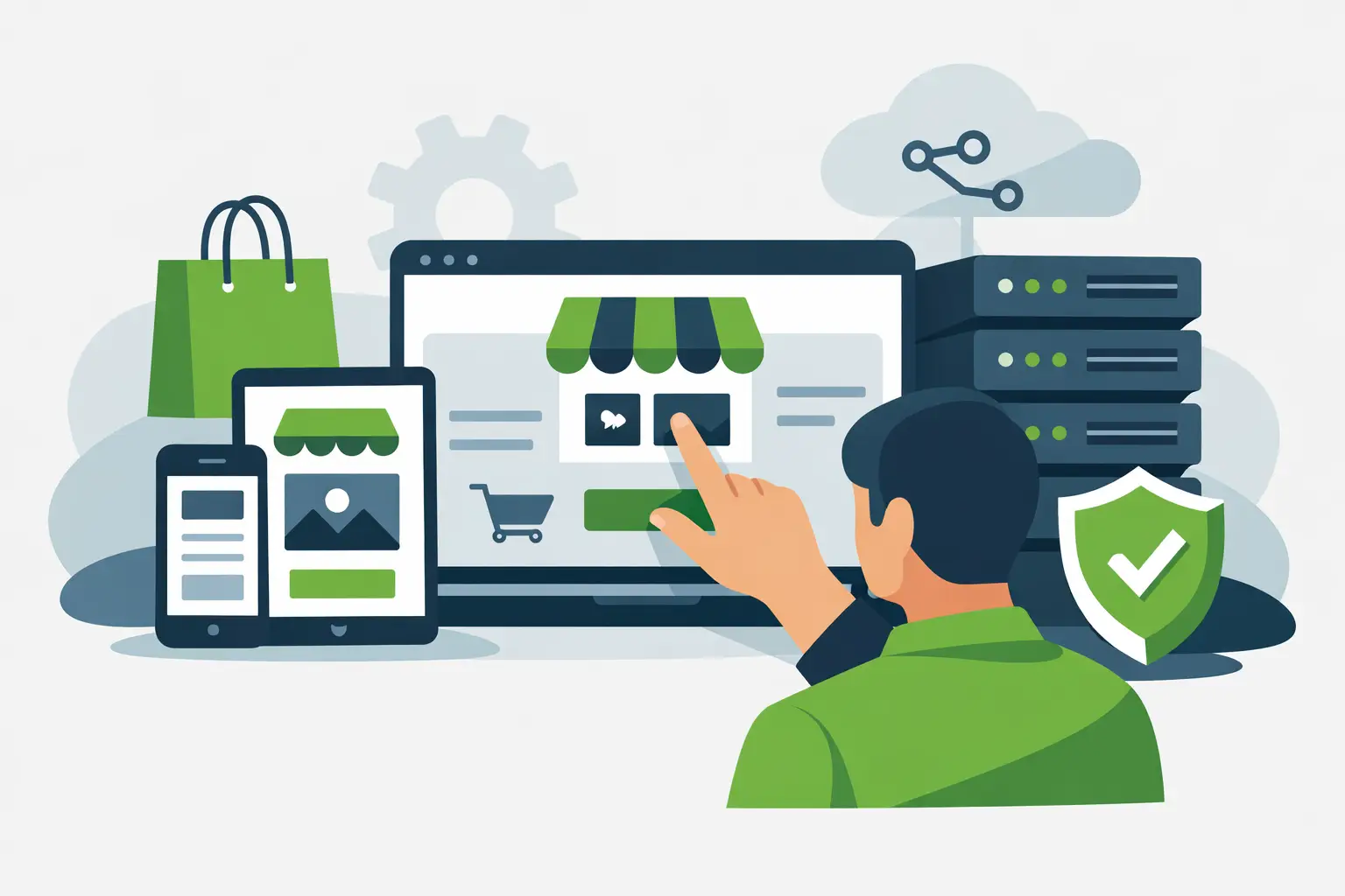 Choosing an Ecommerce Website Builder With Hosting Choosing an Ecommerce Website Builder With Hosting